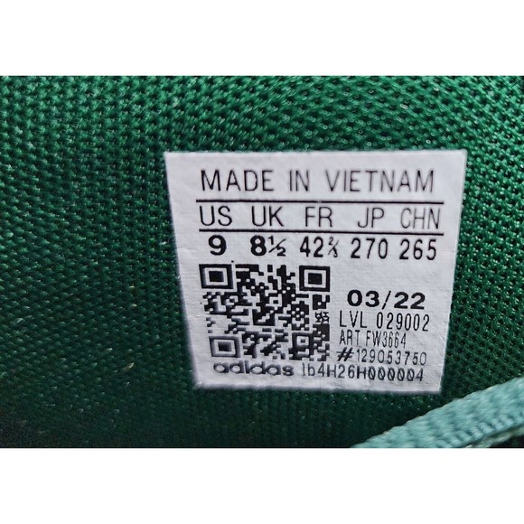 Adidas Pro Model 2G Men's Size 9 "SVSM" Lebron James Sneakers Green/Gold FW3664 - Picture 10 of 10